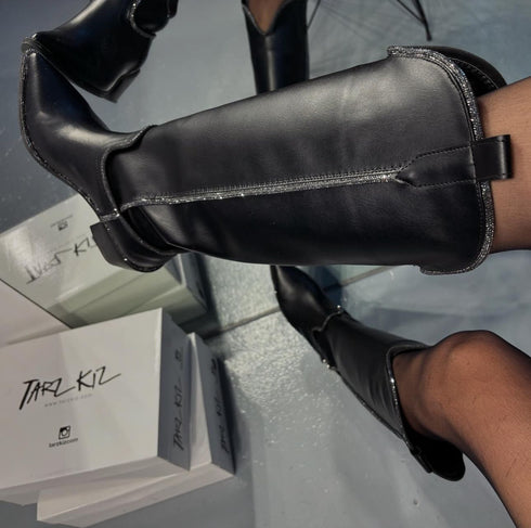 ISSI TAŞLI BİYELİ ÇİZME